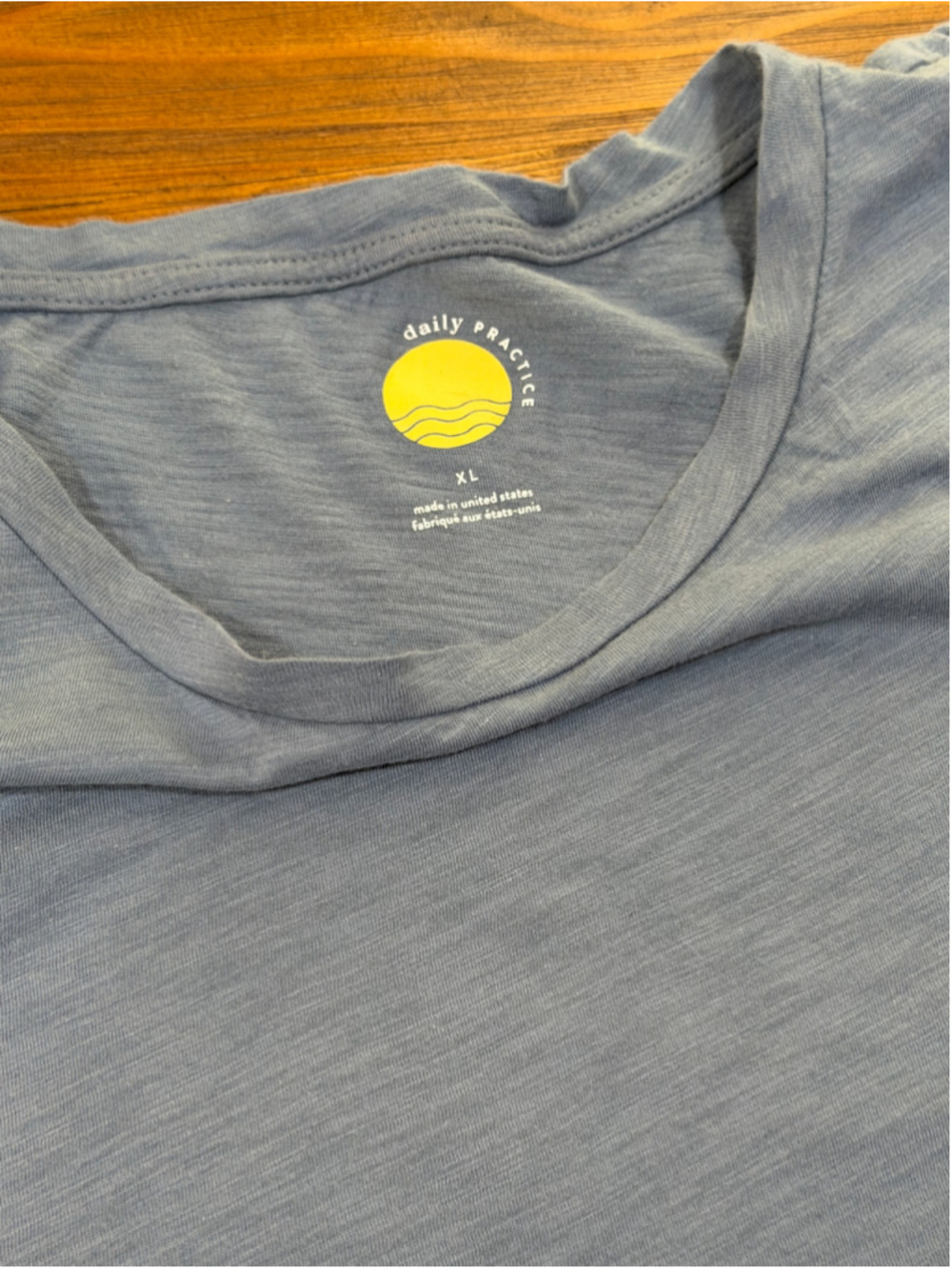 Daily Practice Tank Top XL Blue - Picture 2 of 4